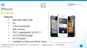 Wholesaler of Apple iPhone 4s Reufrbished Cell Phones