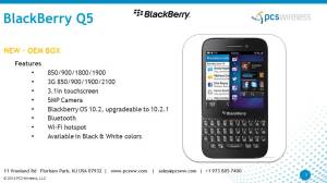 Blackberry wholesaler of Q5 Cell Phones