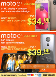 wholesale moto e4 e5