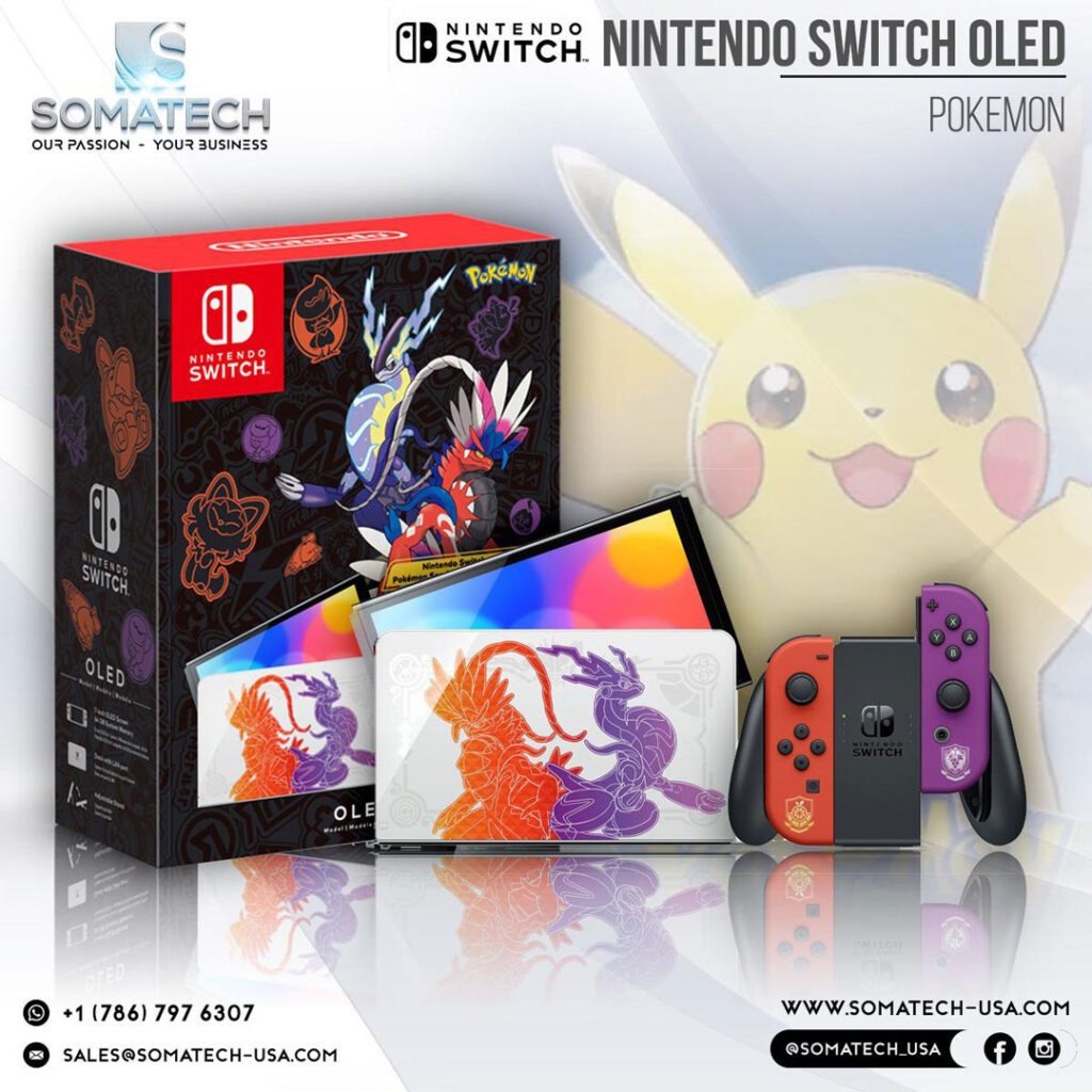 Nintendo Switch OLED Pokemon Cellular Stockpile