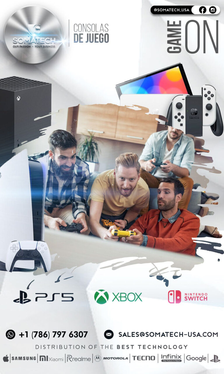 Somatech Distributor of Video Games, Gaming Consoles, Cellphones, and