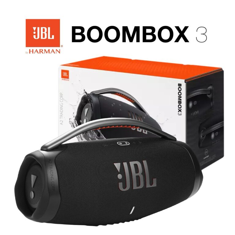 JBL Boombox 3 Waterproof Portable Bluetooth Speaker Black Cellular Stockpile