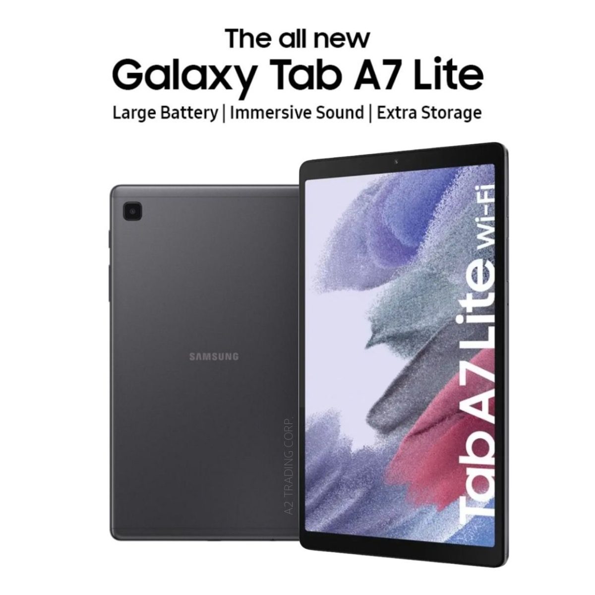 Samsung Galaxy Tab A7 Lite 8.7" 32GB WiFi - Dark Gray | Cellular Stockpile