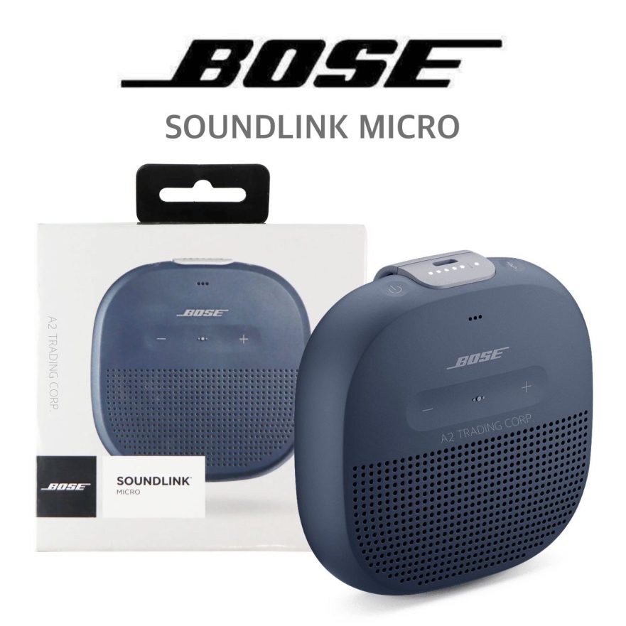 wholesale Bose SoundLink Micro - Small Portable Waterproof Bluetooth Speaker - Midnight Blue