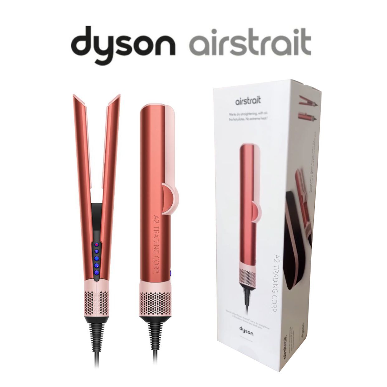 wholesale Dyson Airstrait - Hair Straightener (Strawberry Bronze/Blush Pink) - 110V