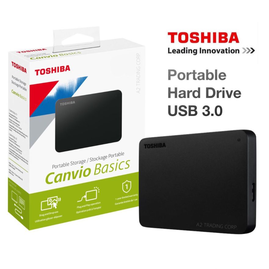 wholesale Toshiba Canvio Basics - USB 3.0 Portable Hard Drive