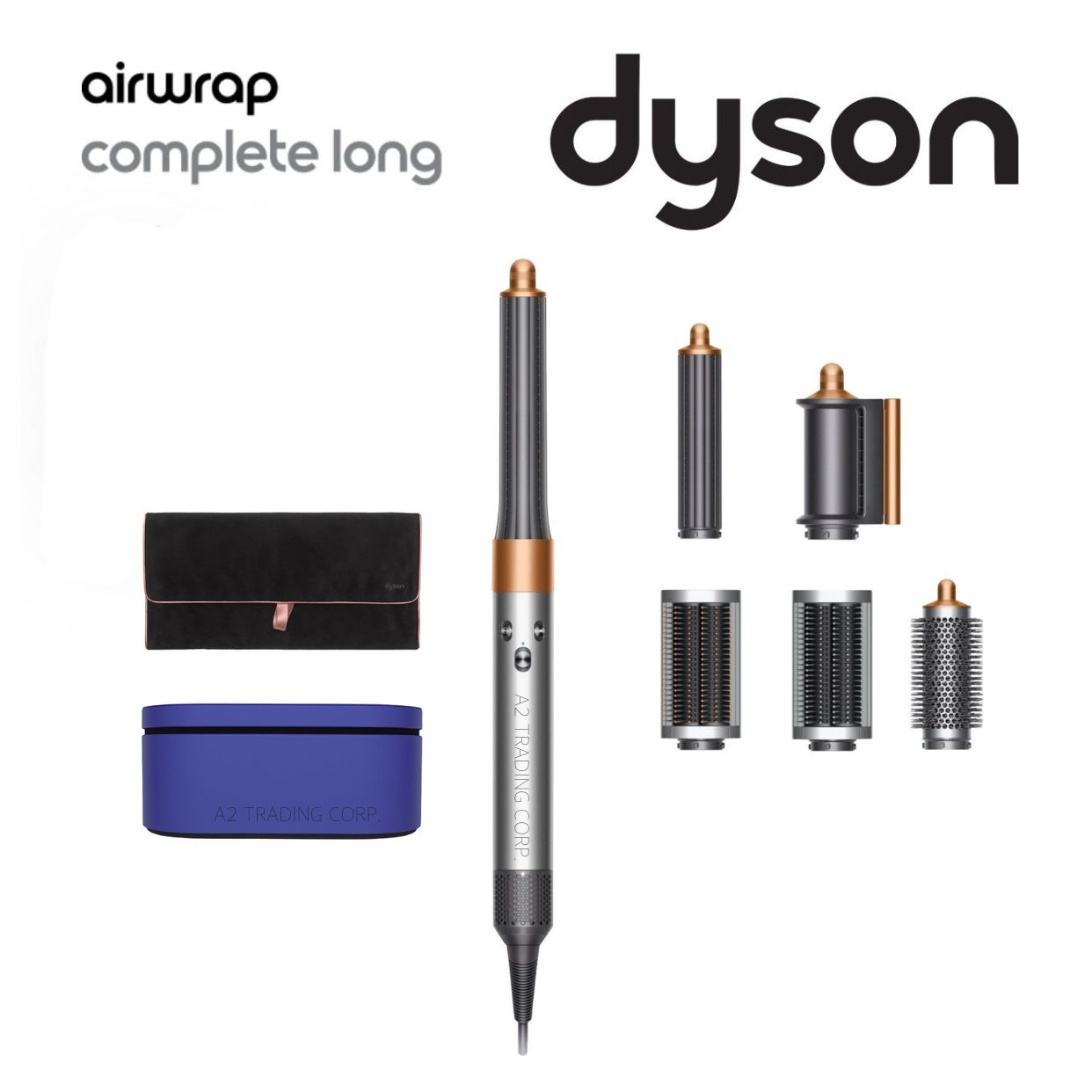 wholesale Dyson Airwrap Multi-Styler Complete Long - Nickel/Copper
