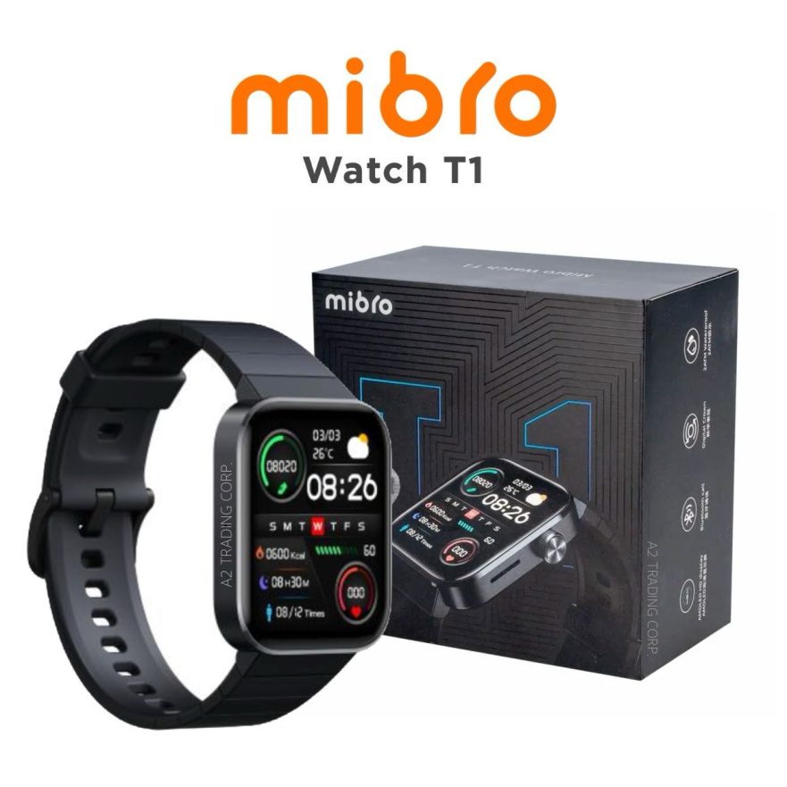 wholesale Mibro T1 Smartwatch - Tarnish Black