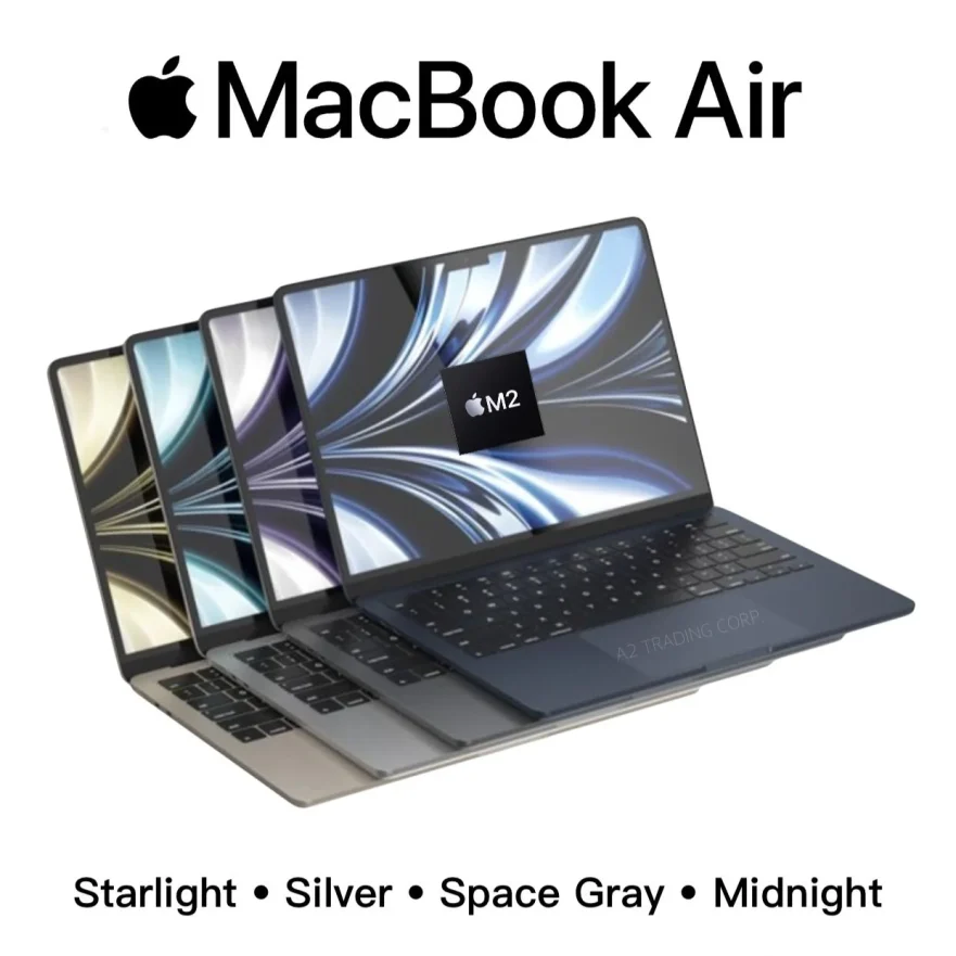 wholesale Apple MacBook Air 13.6″ Laptop, M2 Chip, 16GB RAM, 256GB SSD