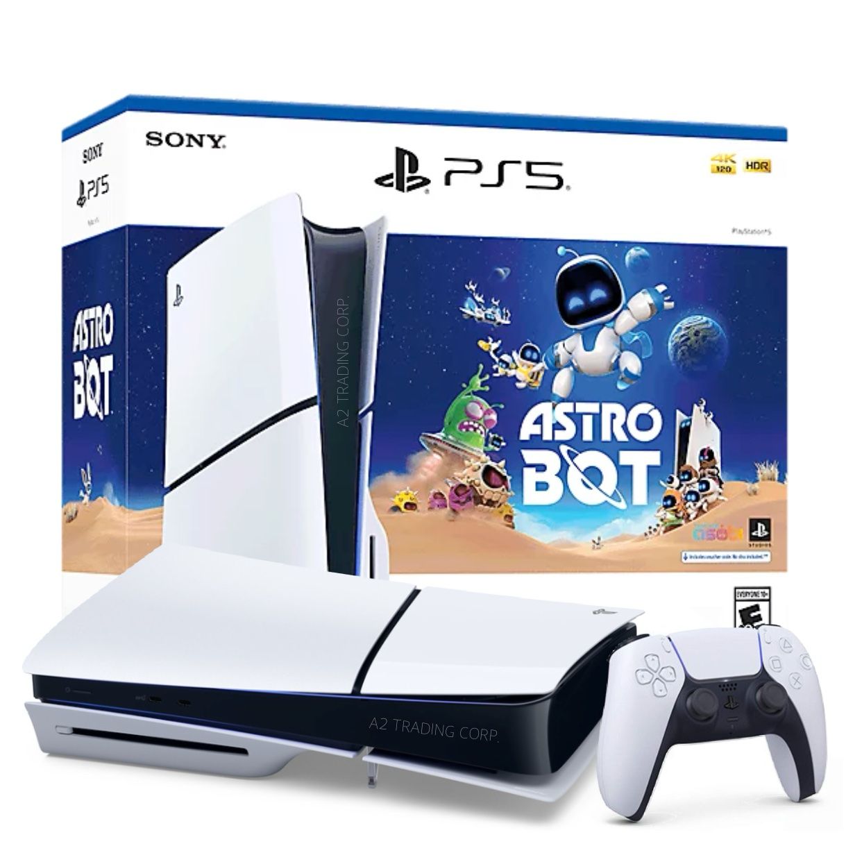 wholesale Sony PlayStation 5 Slim 1TB Disc Console - ASTRO BOT Bundle