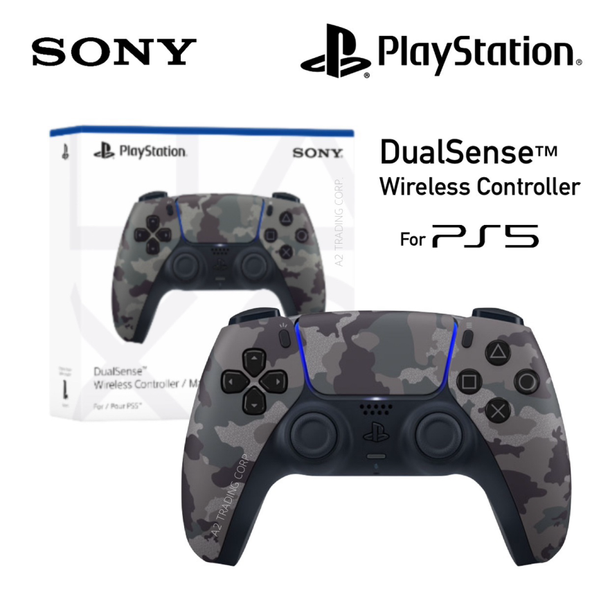 wholesale 🎮 Sony DualSense Wireless Controller for PS5 - Gray Camouflage