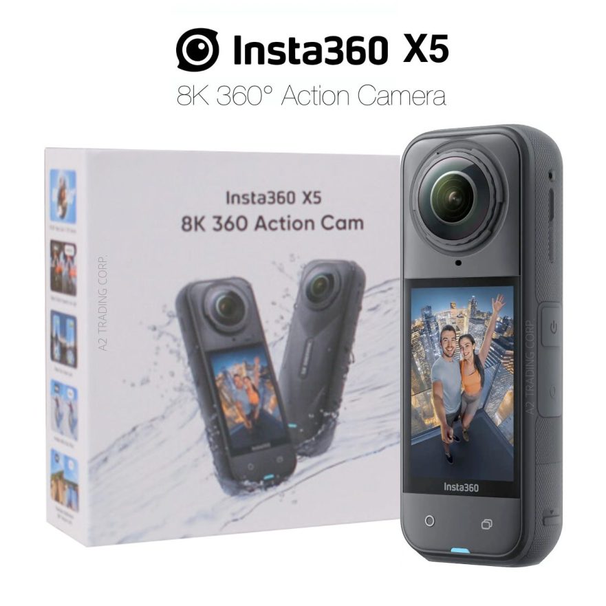 wholesale Insta360 X5 - 8K 360 Action Camera - Black