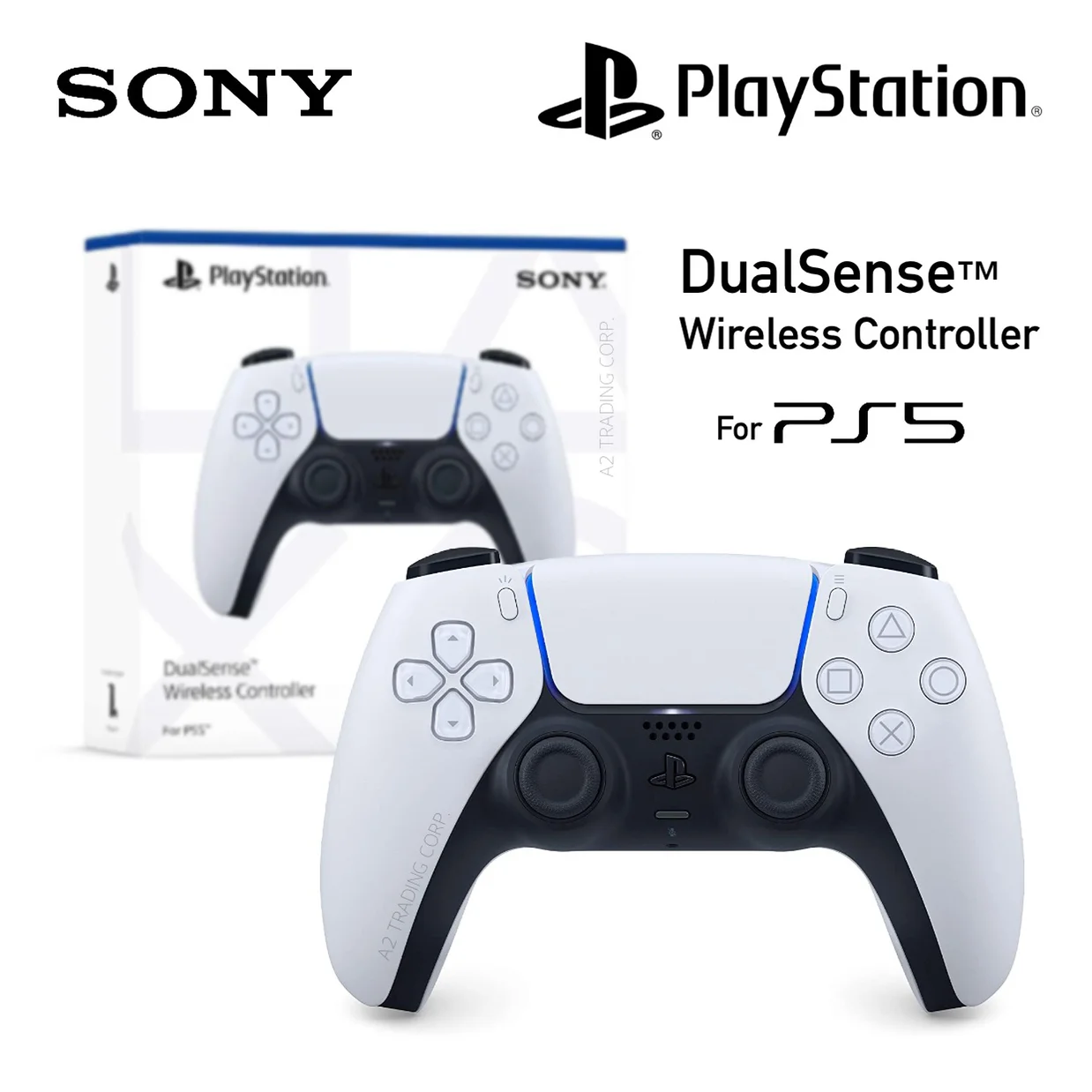 wholesale Sony DualSense Wireless Controller for PlayStation 5 – White