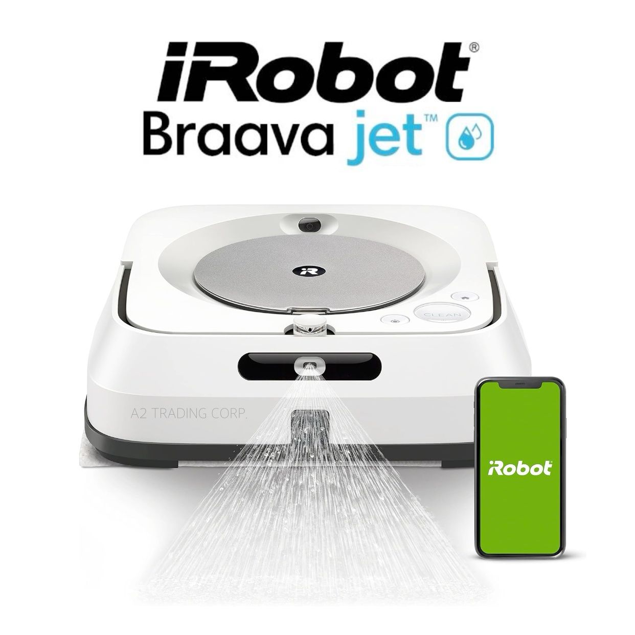 wholesale Robot Braava jet m6 (6110) WiFi Robot Mop - White